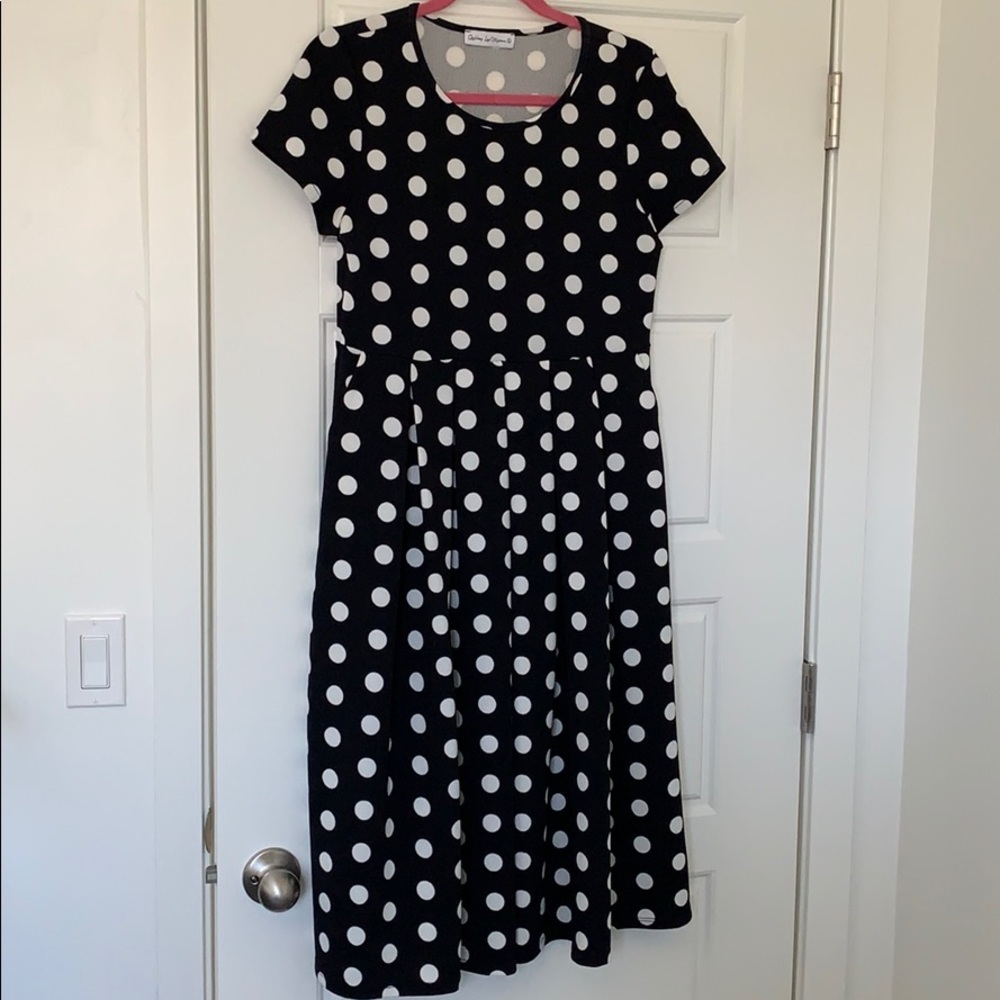 Polka-dot dress